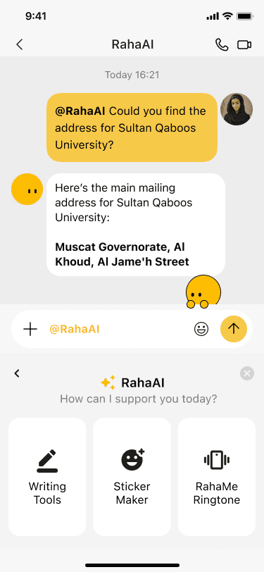 RahaAI creation showcase 2