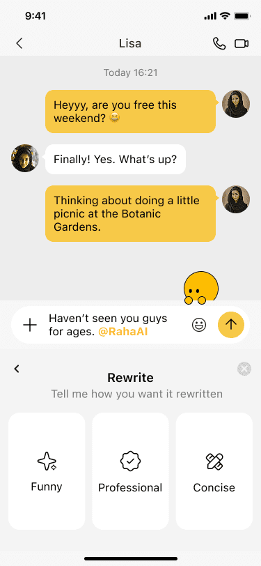 Writing assistant showcase 1